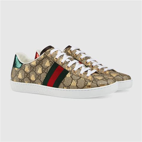 gucci ace gg print replica|real gucci ace shoes.